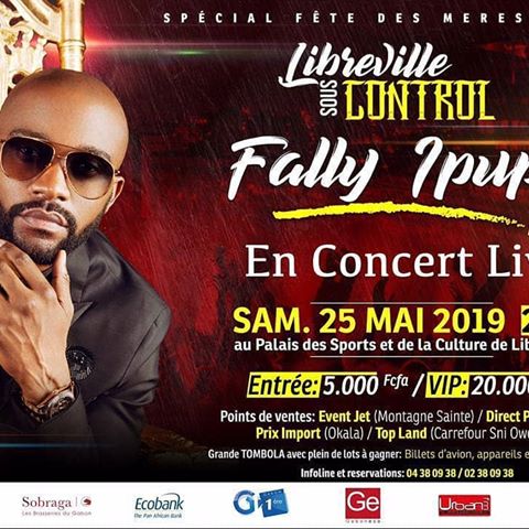 Fally Ipupa à Libreville